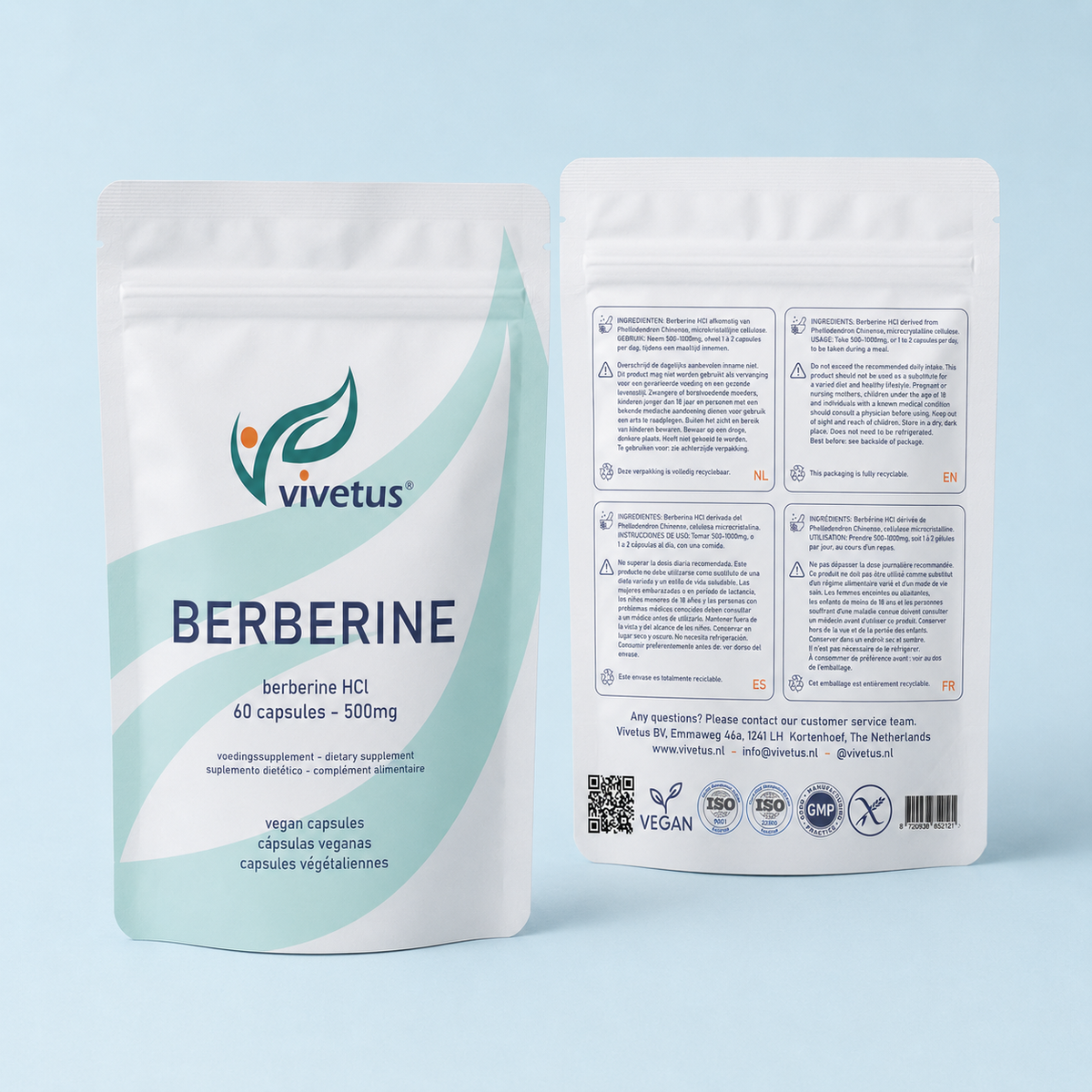 Vivetus® Berberina - 60 capsule - 500mg  