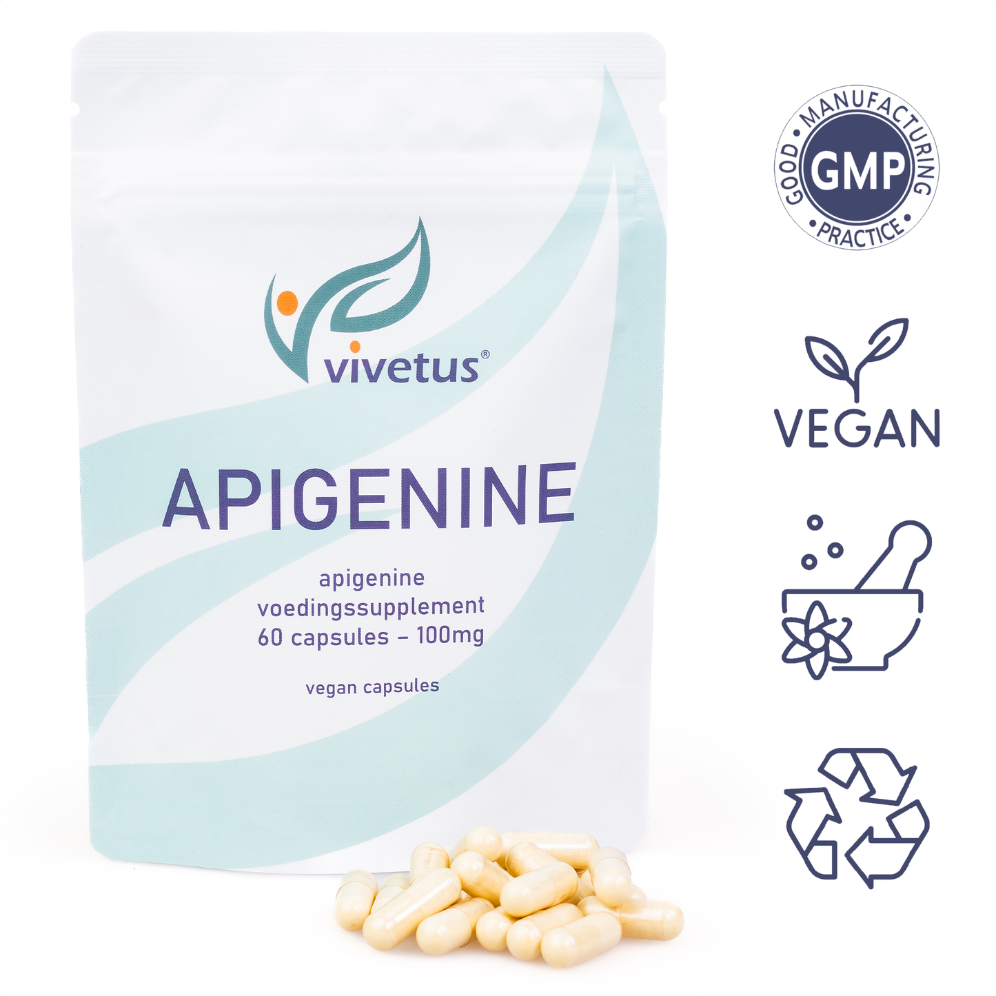 Vivetus® Apigénine - 60 gélules - 100mg