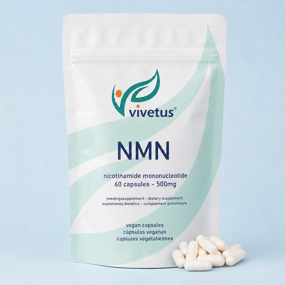 Vivetus® NMN (60 capsule da 500mg) Potenziatore NAD+  