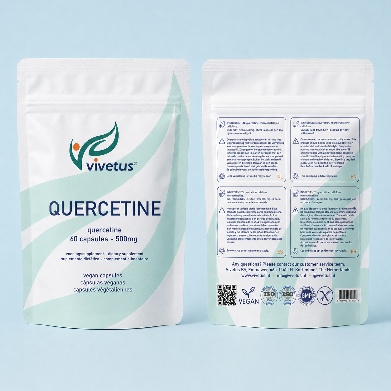 Vivetus® Quercetina - 60 capsule - 500mg  
