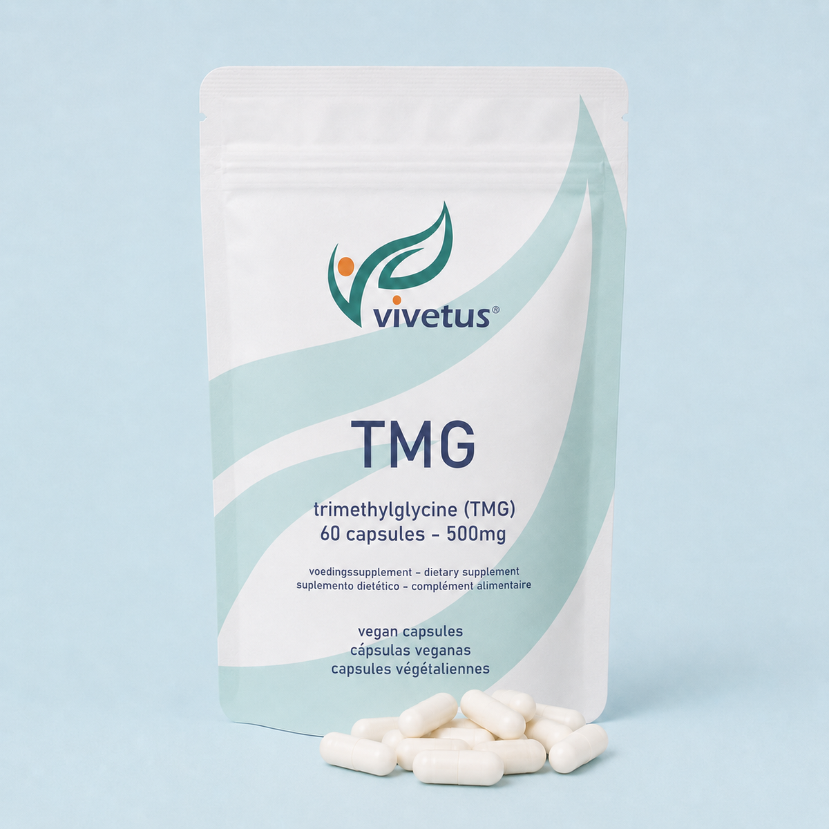 Vivetus® Trimetilglicina (TMG) - 60 capsule - 500mg  
